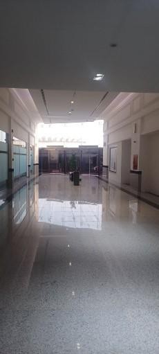 Commercial corridor flooring